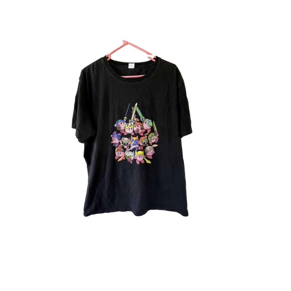 Y2k Kirby Masters of the Universe A Unique Creation T-Shirt XL Black